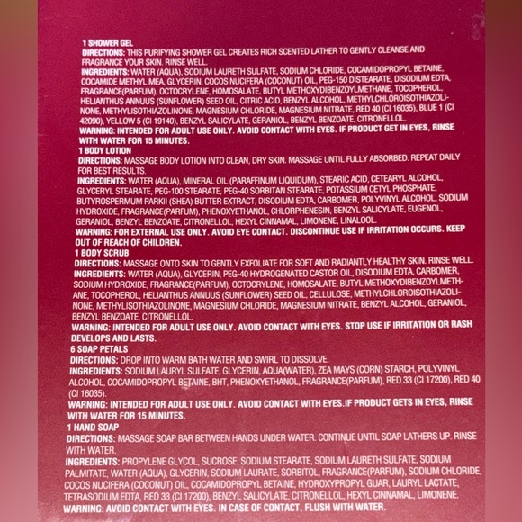 New Gift Set Body And Earth Shower Gel Hand Soap Body Lotion - Picture 3 of 3